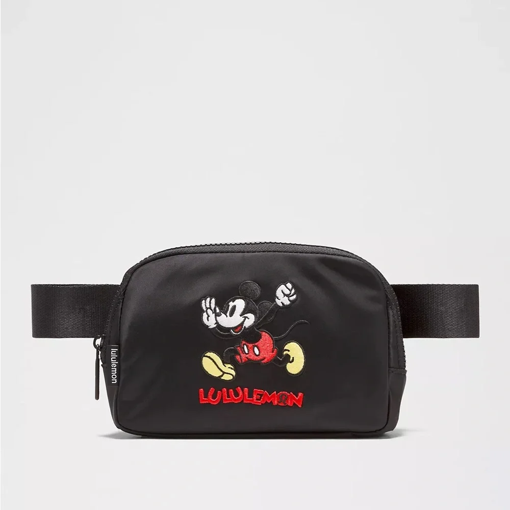 Disney x lululemon Everywhere Belt Bag Embroidered Mickey Mouse Fanny Pack NWT